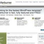 RocketTheme Afterburner WordPress Theme