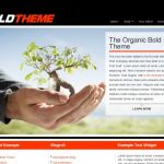 OrganicThemes Bold WordPress Theme