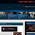 Anonymous Space Magazine WordPress Theme