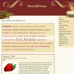 WordPress.org Victorian Xmas WordPress Theme