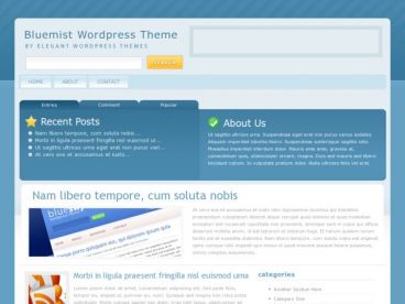 bluemist theme