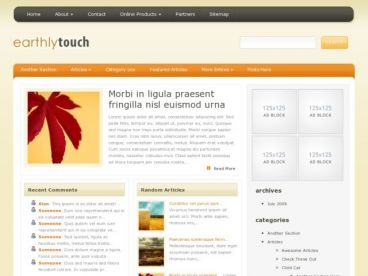 earthlytouch theme