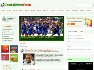 football-news theme