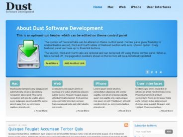 dust-cms theme