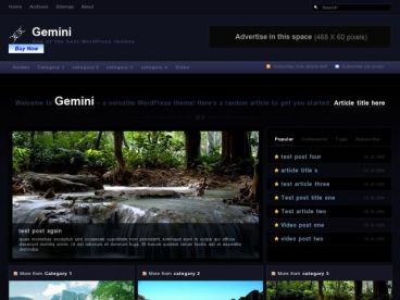 gemini theme