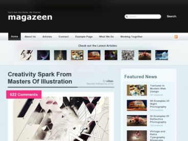 magazeen theme