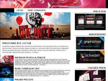 magnifizine theme