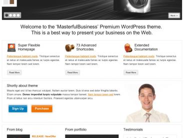 masterful-business theme