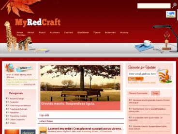 redcraft theme