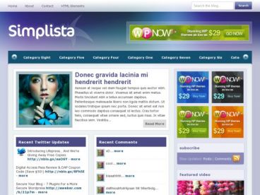 simplista theme