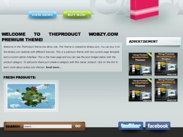 theproduct theme