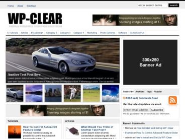 wp-clear theme