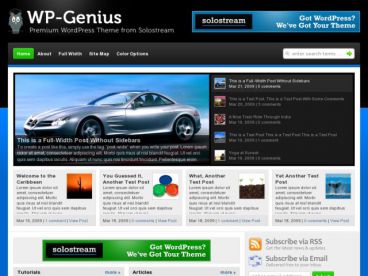 wp-genius theme