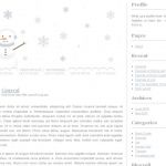 Anonymous Snowman WordPress Theme