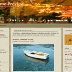 WordPress.org Autumn Almanac WordPress Theme