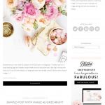 BluChic Olivie WordPress Theme