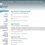 WordPress.org Blue Fade WordPress Theme
