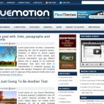 NewWpThemes Blue Motion WordPress Theme