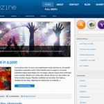 WPCrunchy Bluezine WordPress Theme