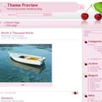 WordPress.org Cherry Dreams WordPress Theme