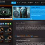 Anonymous Cinematic WordPress Theme