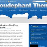Anonymous Cloudephant WordPress Theme