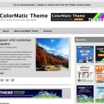 Themewars ColorMatic WordPress Theme