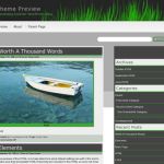 WordPress.org Cool Green WordPress Theme