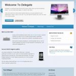 WooThemes Delegate WordPress Theme