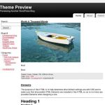 WordPress.org Fortissimo WordPress Theme