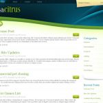 FreeThemeLayouts FreshCitrus WordPress Theme