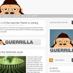 Anonymous Guerrilla WordPress Theme