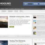 WooThemes Headlines WordPress Theme