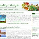 NewWpThemes Healthy Lifestyle WordPress Theme