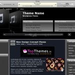 Anonymous iTunes WordPress Theme