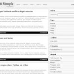 Anonymous K.I.S WordPress Theme