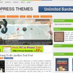 Anonymous Mag Glow WordPress Theme