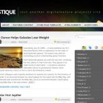 Anonymous Mystique WordPress Theme
