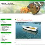 WordPress.org Nature Shine WordPress Theme