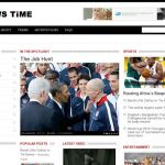 Templatic News Time WordPress Theme