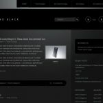 Anonymous Piano black WordPress Theme