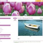 WordPress.org Pink Tulip WordPress Theme
