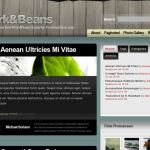 Anonymous Pork and Beans WordPress Theme