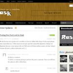 Anonymous Rask WordPress Theme