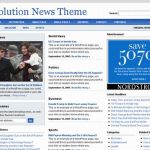 Revolution News WordPress Theme