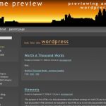 WordPress.org Sun City WordPress Theme
