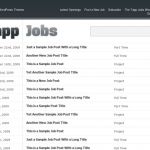 Press75 Tapp Jobs WordPress Theme