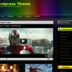 Anonymous Technicolor WordPress Theme