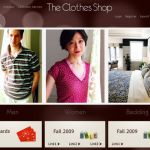 ThemeForest The Clothes Shop WordPress Theme