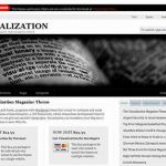 GraphPaperPress Visualization WordPress Theme